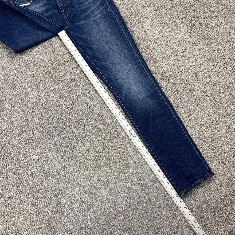 Madewell Jeans Womens 24 Blue The High-Rise Slim Boyjean High Rise Stretch Denim - Picture 3 of 10